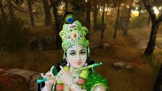 Очень лирическое исполнение бхаджана светлому Богу Говинде!!!