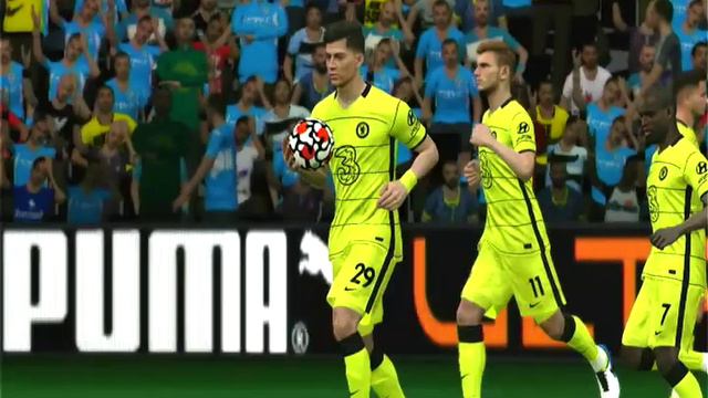 Efootball Pes 2022, Manchester City Vs Chelsea, The Real Tactical