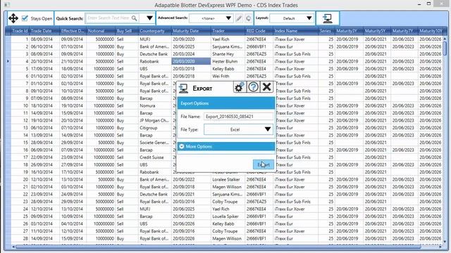 Export Blotter Function: Exporting to Excel from the Dashboard смотреть онлайн