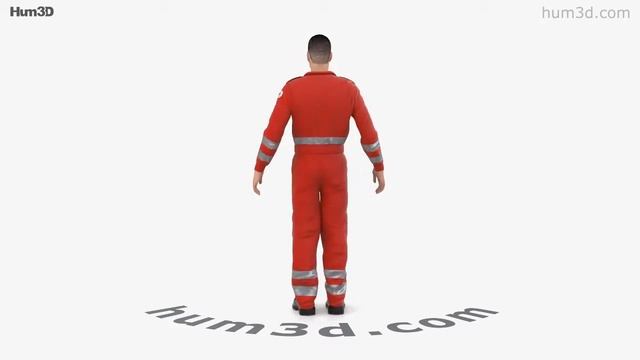 Paramedic 3D model by Hum3D.com смотреть онлайн