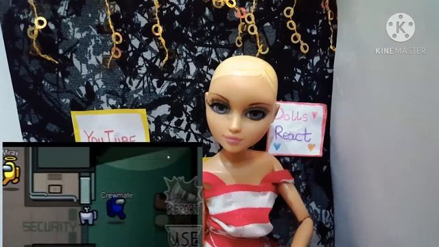 Among Us Bad Timing.. Dolls React #amongus #gaming #reaction смотреть онлайн