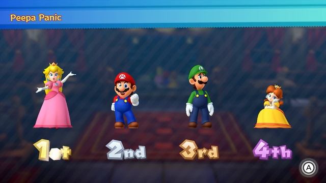 Mario Party 10 - All Free-For-All Minigames (Peach) смотреть онлайн