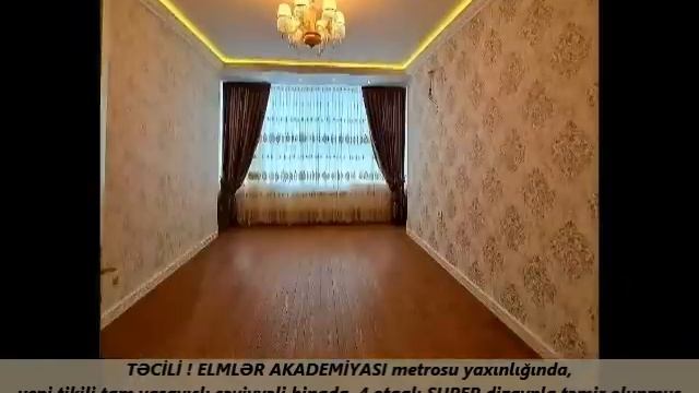ELMLƏR METROSU yaxınlığında, 4 otaqlı SUPER təmirli mənzil satılır. 585.000 Azn (050)588-88-14 смотреть онлайн