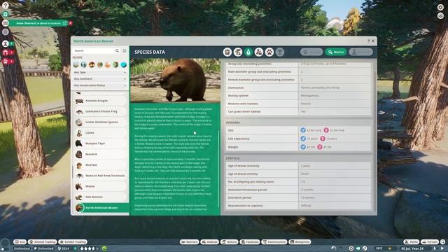 PLANET ZOO NORTH AMERICA PACK DLC | Beaver Enclosure & Animal Overview (Planet Zoo DLC) смотреть онлайн