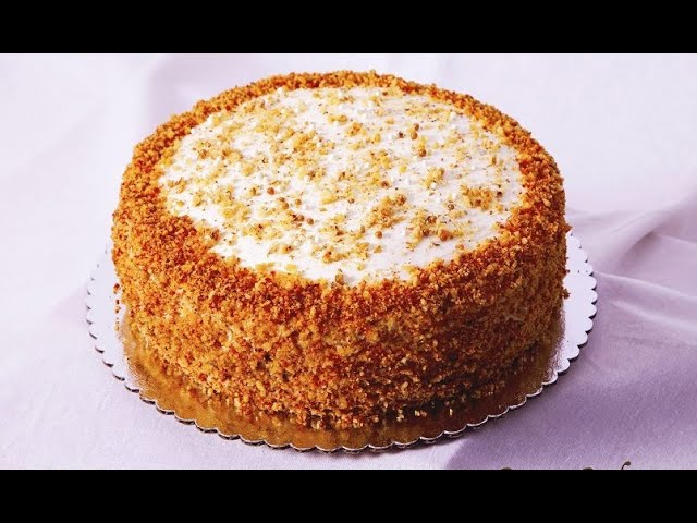 Попробуйте приготовить такой невероятно вкусный торт-десерт сметанник
