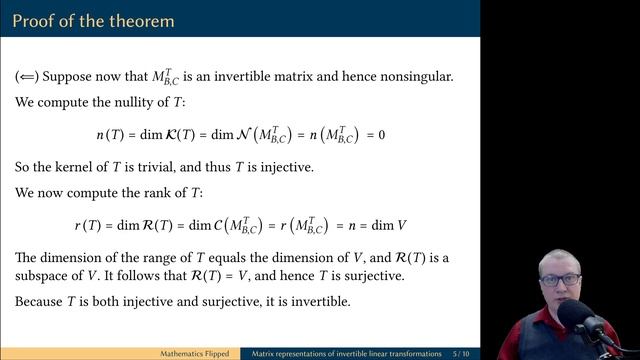 Matrix Representations and INVERTIBLE Linear Transformations | FREE Linear Algebra Course смотреть онлайн