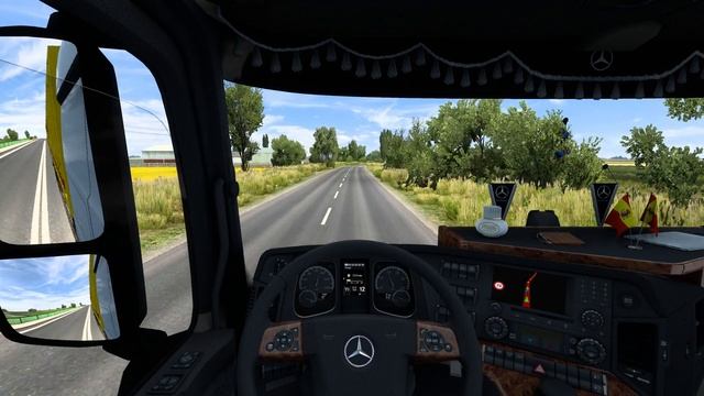 [G29] ETS2 (4K 60FPS) | HUNGARY MAP | MERCEDES ACTROS MP4 2551 | RÁCALMÁS ?? - KEREKEGYHÁZA ?? смотреть онлайн