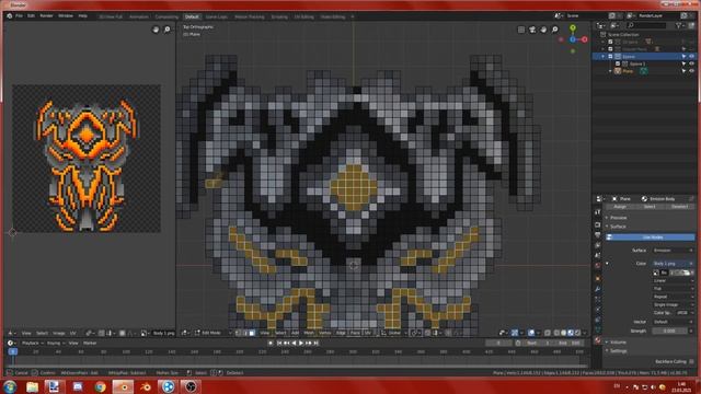 Быстрое моделирование - Minecraft Blender 3d смотреть онлайн