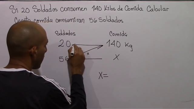 Regla de tres simple directa - Problema 1 смотреть онлайн