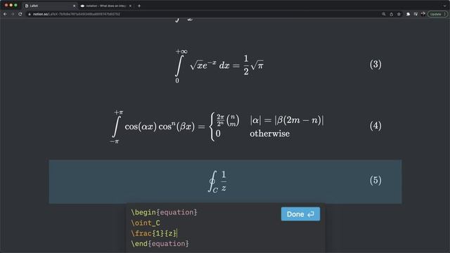 How i use Notion to LaTeX my equations ^^ смотреть онлайн