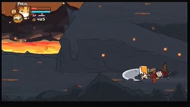 (53) Castle Crashers Lava World (Orange) смотреть онлайн