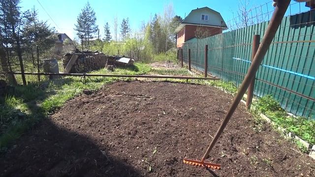 Насыпная грядка для посадки картофеля. смотреть онлайн