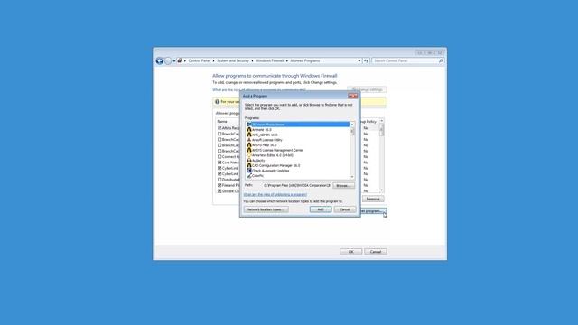 ANSYS License Manager: Configuring Firewall Exceptions on Windows смотреть онлайн