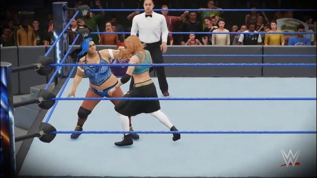 WWE SMACKDOWN. 15 Elimination. 2 Lap. 5 Fight. Suzhi vs. Alisa Churka смотреть онлайн