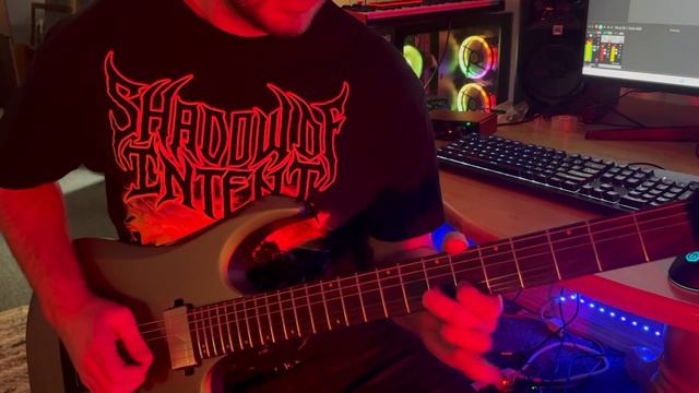 Shadow of Intent - Reconquest Guitar Cover (Jam Track) смотреть онлайн