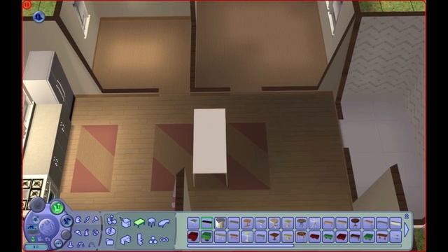 Casa inicial 17k com dois quartos no The Sims 2 NoCC смотреть онлайн