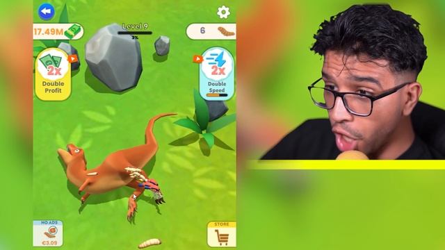 GROWING a MAX LEVEL T-REX MAGGOTS in Idle Maggots смотреть онлайн