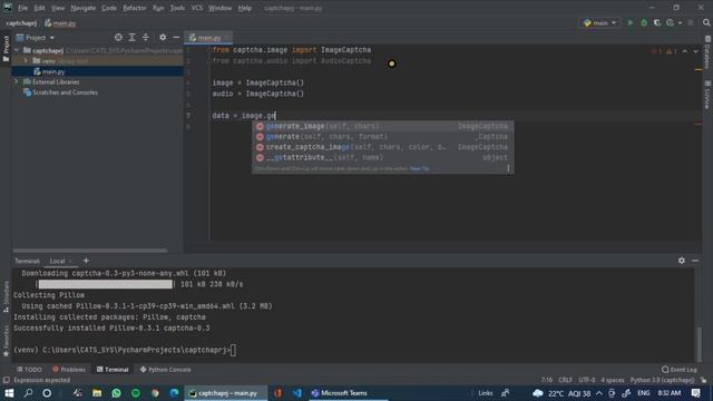Generate CAPTCHA Image & Audio Using Python | #YoungCoder | LDSN | Niranjan | Tamil | Krishnagiri смотреть онлайн