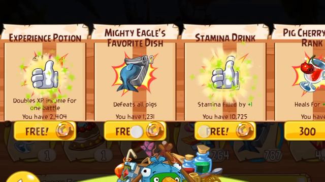 Angry Birds Epic Free Mighty Eagle & Potions Bug смотреть онлайн