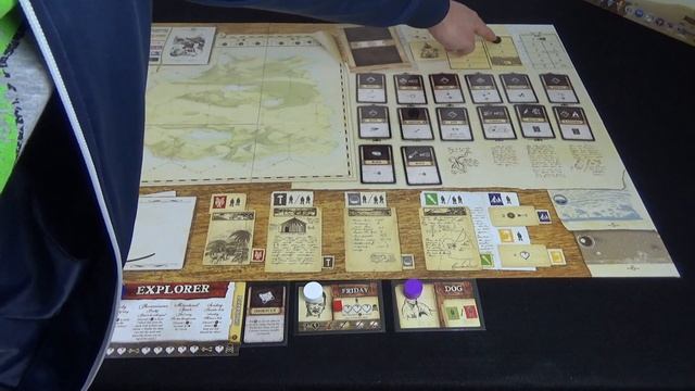 Настольная игра Робинзон Крузо Robinson Crusoe. Часть 1. Расклад игры