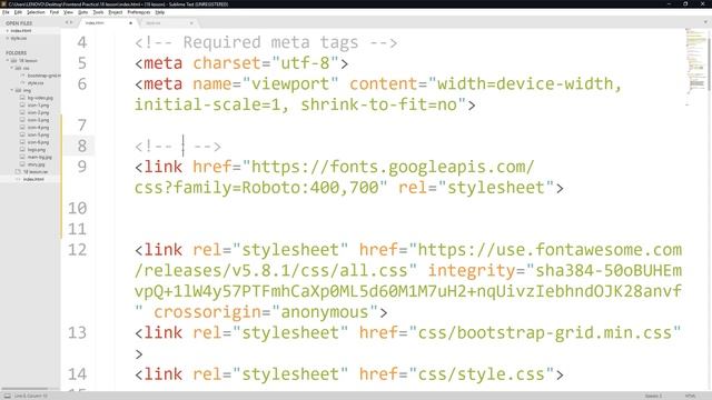 Урок #18 | HTML CSS | Верстка макета по BEM | БЭМ смотреть онлайн