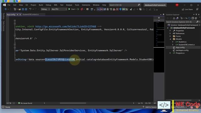 How to create DataBase using Entity Framework in Windows Form C# смотреть онлайн