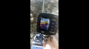 Показания эхолота Lucky FF918-CWLS