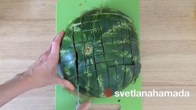 Лучший способ разрезать арбуз смотреть онлайн