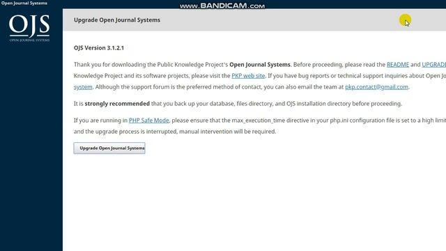 How to upgrade OJS from version 3.1.1 to 3.1.2 (PART 2) смотреть онлайн