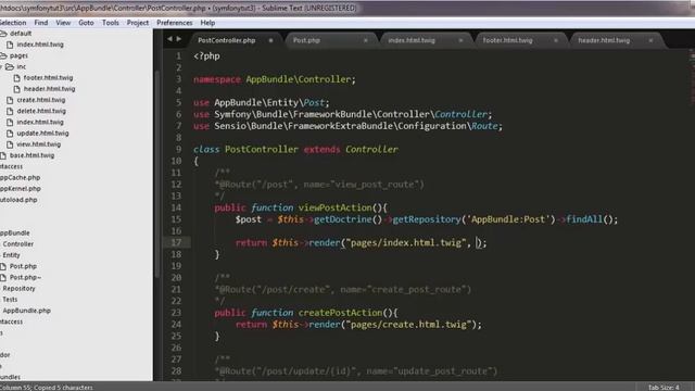 Symfony 3.1.10 CRUD Tutorial for Beginners Step by Step смотреть онлайн