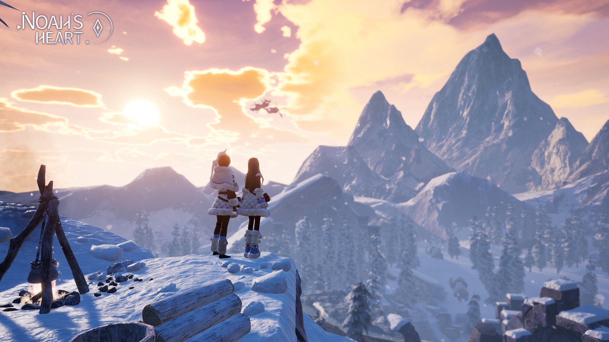 обзор лучшей Аниме игры Noah's Heart смотреть онлайн