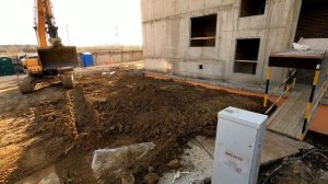 Работа обратным ковшом.