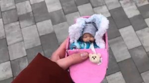 День с Сонькой// день с мини реборном// My little reborn