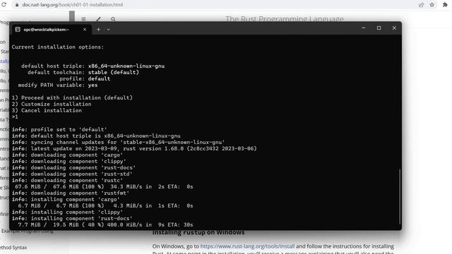 Install Rust on Linux, the super easy way смотреть онлайн