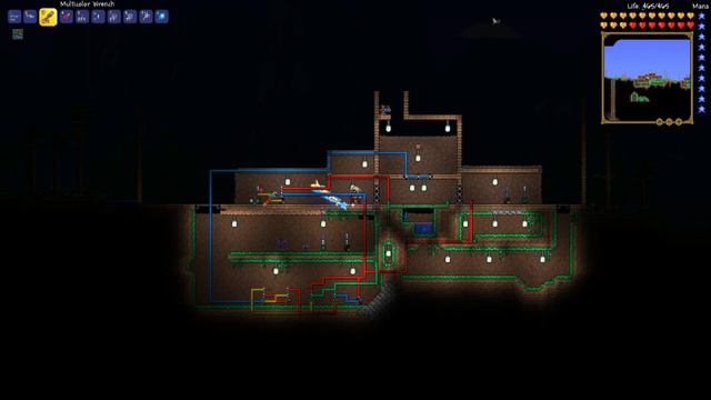 Terraria 1.3.1 - Guide for a Lava Gate / Airlock System смотреть онлайн