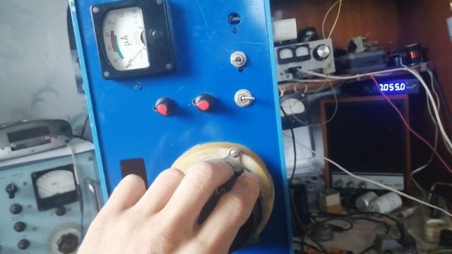 трансивер на октальных лампах и трансивер альбатрос, сравнение на приём. смотреть онлайн