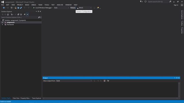 Introducing Visual Studio, build configurations смотреть онлайн