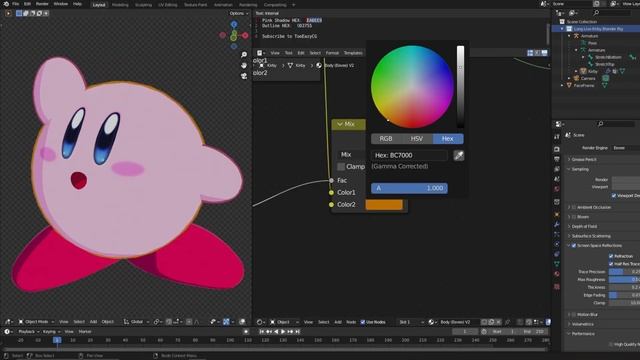 Textured Material to Comic Style Shader || Blender Workflow смотреть онлайн