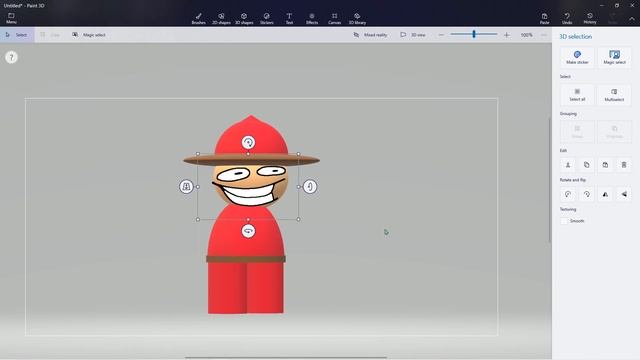 How to make Expunged in 3D Paint [Cheating, Unfairness, Exbungo, True] смотреть онлайн