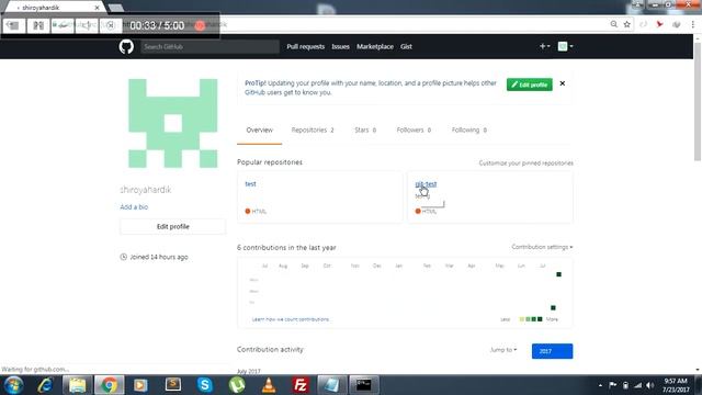 how to upload file and folder with github repository in windows part-2 смотреть онлайн