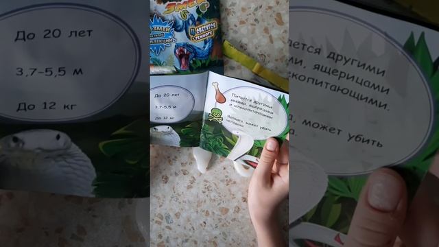 "Опасные змеи" из РОСПЕЧАТИ. Моя первая распаковка. смотреть онлайн