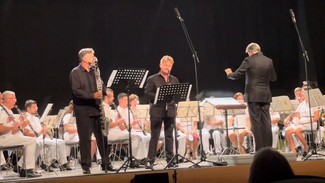 FAUSTINE & MAURICE JEANJEAN: Guisganderie, RADOVAN CAVALLIN Clarinet, LUIS GOMES Bass Clarinet смотреть онлайн