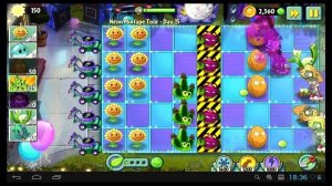 Прохождение Растения против Зомби 2 - Neon Mixtape Tour День 15