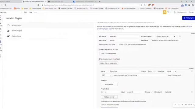 How to set up Private Key API Authentication on Bubble [API Connector Tutorial 2/7] смотреть онлайн