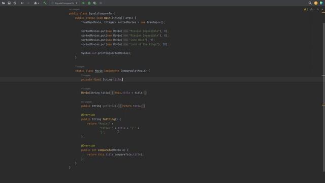 #21 Java Interview - Using Custom class with TreeMap | equals() and compareTo() смотреть онлайн