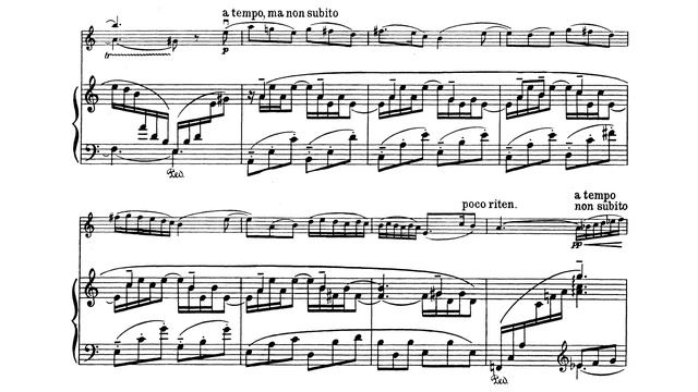 Nikolai Medtner - Violin Sonata No. 2, Op. 44 [with Score]