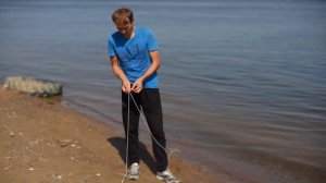 Как забрасывать резинку на судака.