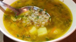Картофельный СУП с ГРЕЧКОЙ. Приготовьте, вам понравится.