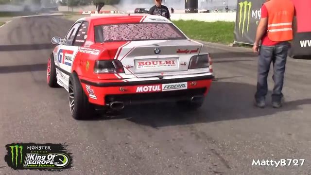 King of Europe Drift Race LIMIT™ Spider BMW M3 E36 Drifting and V8 Sound смотреть онлайн