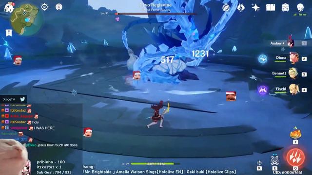 Xlice's Amber Deals 142K Damage | Genshin Impact Moments #53 смотреть онлайн